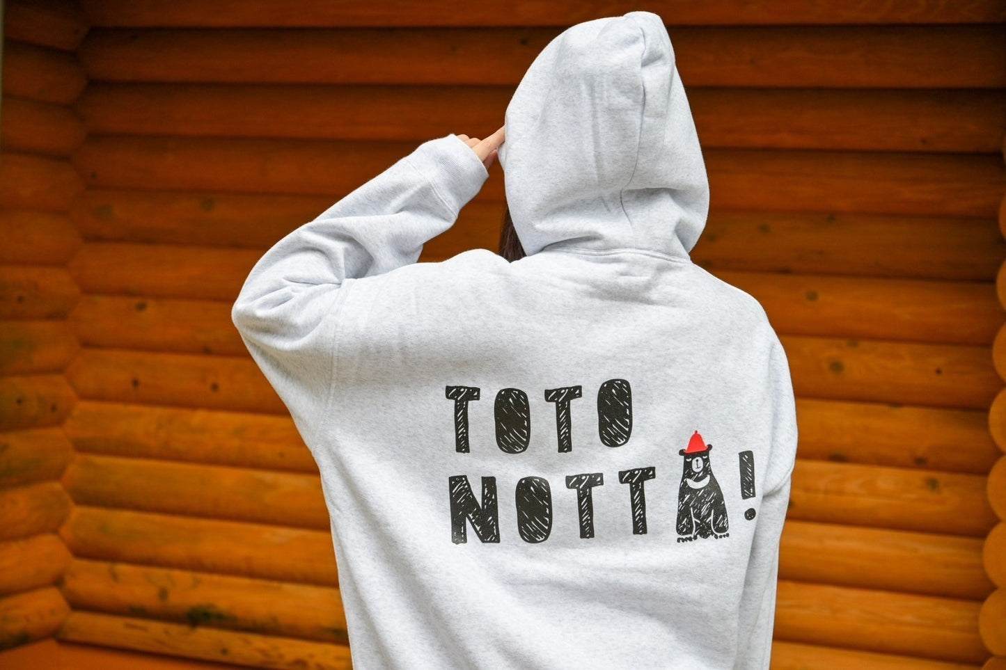 TOTONOTTA!ロゴパーカー
