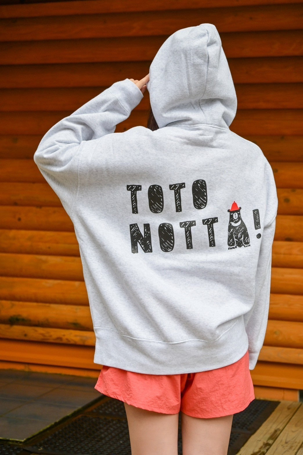 TOTONOTTA!ロゴパーカー