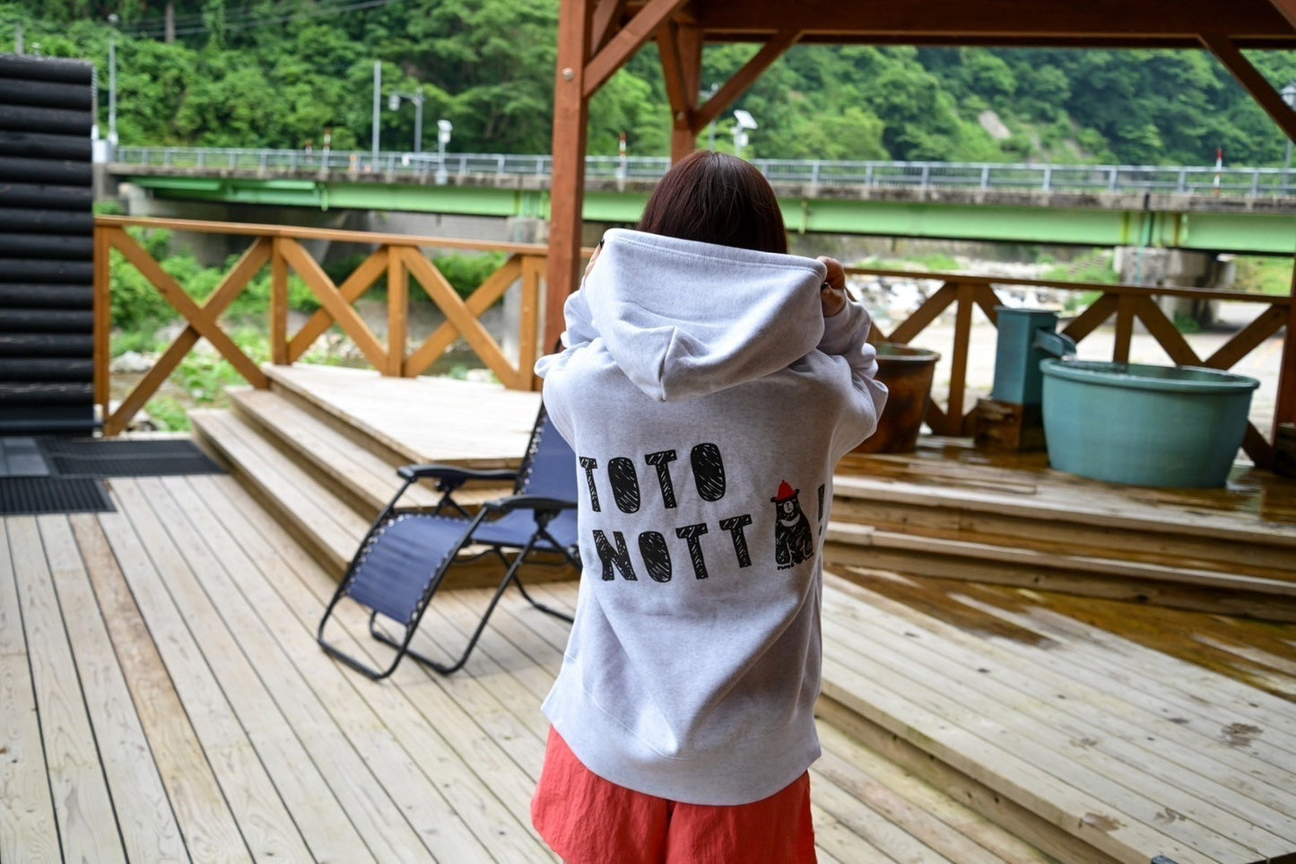 TOTONOTTA!ロゴパーカー